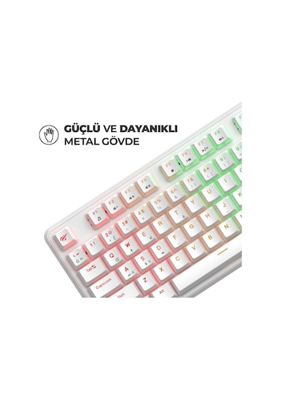 Havit Gamenote KB870L RGB Backlit Gaming Mekanik Klavye
