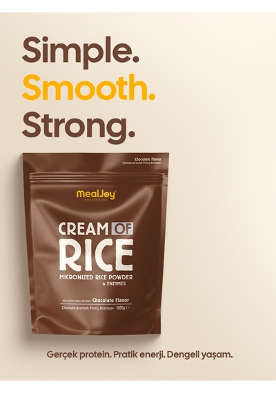 Rice Cream Pirinç Kreması Çikolata Aromalı 1000g 20 Servis