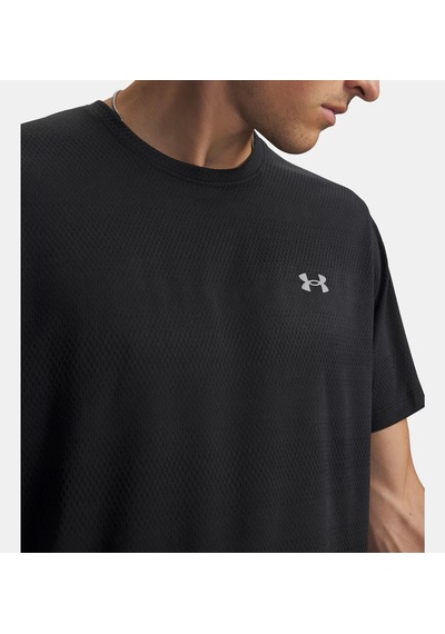 Under Armour Velociti Ss Erkek T-shirt-31784 Siyah