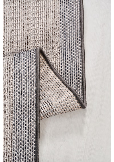 Dekozer Sisaletta Jüt Görünümlü Sisal Dokuma Modern Kilim Tozumaz, Robot Süpürge Uyumlu Gri