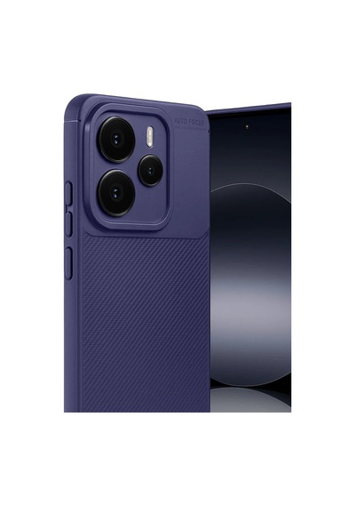 Uryport Xiaomi Note 14 5g Auto Focus Karbon Kapak - Lacivert