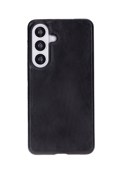 Galaxy S26 İçin, Hakiki Deri, El Yapımı Kılıf, İç Yüzeyi Kadife, Kömür Siyahı Diğer