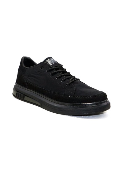Noka Leon Siyah Erkek Günlük Sneakers Siyah