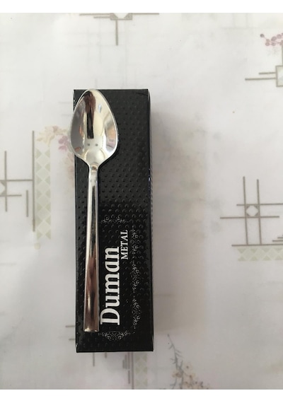 Duman Metal Çubuk Çay Kaşık 12'li