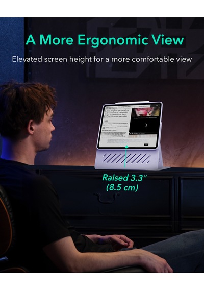 Apple Uyumlu iPad Air 13 M2-m3 2024 Shift Kılıf-mor Kapaklı Kılıf