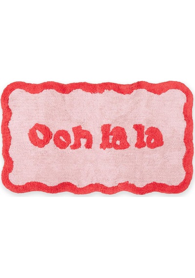 The Mia Ooh La La Banyo Paspası 60x100 Cm Çok Renkli