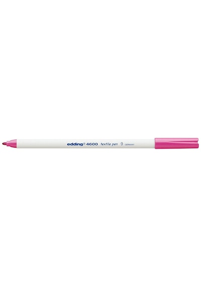 Edding 4600 Kumaş Kalemi - Pembe - N.09