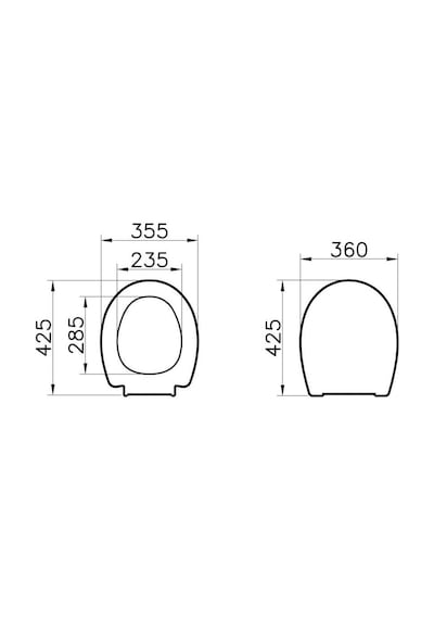 VitrA S20 Round Smoothflush Asma Klozet + VitrA Yavaş Kapanır Kapak