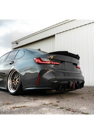 Bmw Aksesuar G20 2020+ Uyumlu Psm Spoiler İthal Pianoblack Boyalı