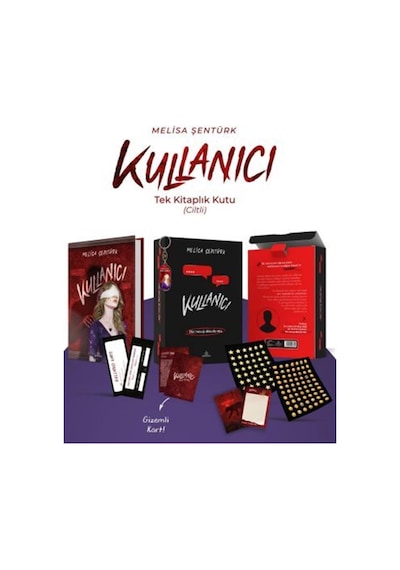 Kullanıcı Tek Kitaplık Ciltli Kutu / Melisa Şentürk
