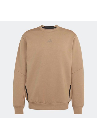Adidas D4t Crew Erkek Bej Sweatshirt Kv1463 Krem