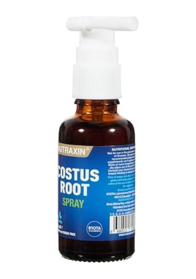 Nutraxin Costus Root Spray 30 Ml Vitamin Takviyesi