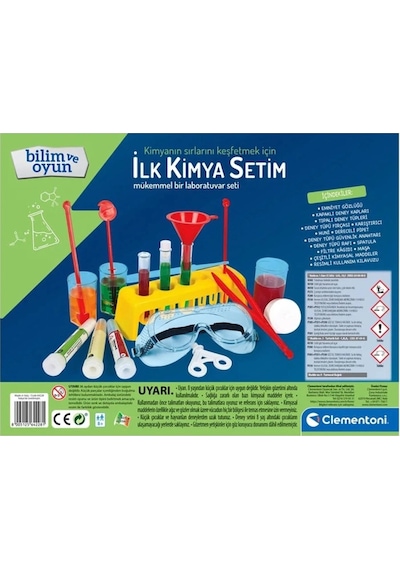 Mey İthalat 64228 İlk Kimya Setim - Bilim Ve Oyun +8 Yaş