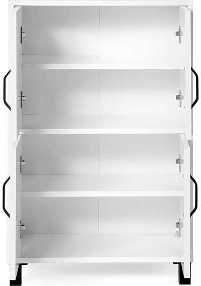 Gonca Kapaklı Çok Amaçlı Dolap Ayakkabılık 63x35x99cm 001