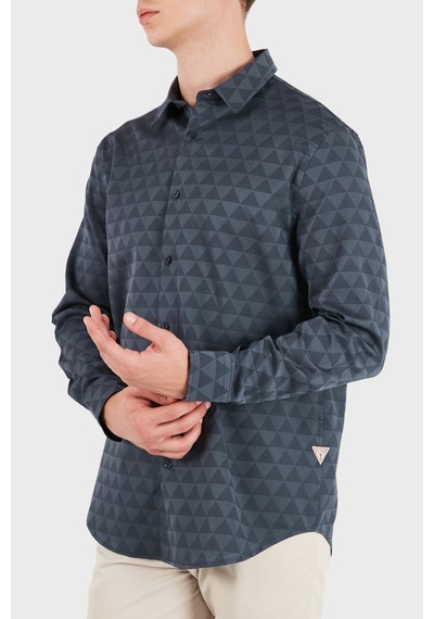 Guess Ls All Over Jacquard Logolu Jakarlı Klasik Yaka Uzun Kollu Gömlek M6yh31w2892 Erkek Gömlek M6yh31 W2892 Fbhq Lacivert Guess Ls All Over Jacquard Logolu Jakarlı Klasik Yaka Uzun Kollu Gömlek M6yh31w2892 Erkek Gömlek M6yh31 W2892 Fbhq Lacivert