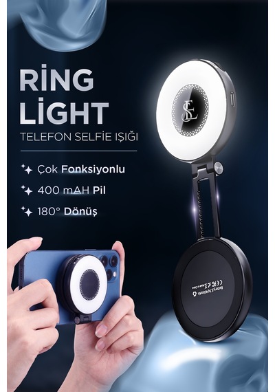Led Selfie Ring Light Telefon Selfie Işığı