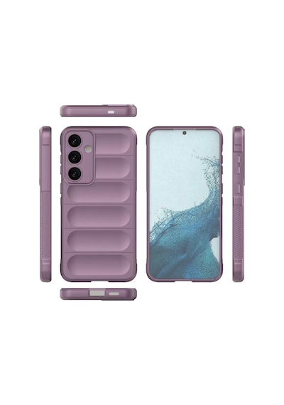 Newface Samsung Galaxy S24 Kılıf Optimum Silikon - Mor