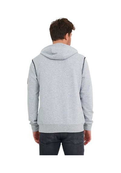 Adams Snowboard Nakış Logo Baskılı Gri Sweatshirt