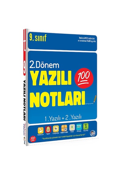 9. Sınıf Tüm Dersler 2. Dönem 1. Yazılı Ve 2. Yazılı Notları Tonguç Akademi