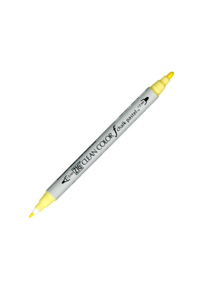 Zig Clean Color F Çift Uçlu Kalem 050 Pastel Yellow