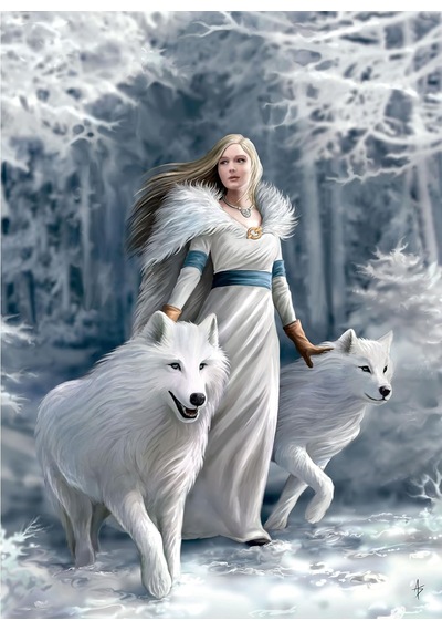 Clementoni 1000 Parça Anne Stokes Collection - Winter Guardians