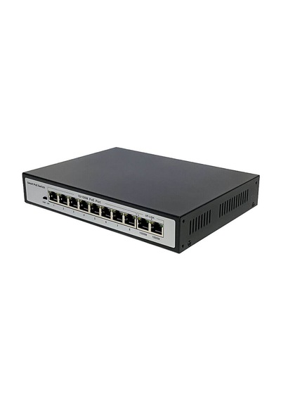 Rdx 8+2 Port Ethernet PoE Switch - 8x PoE Ports + 2x Gigabit Uplink