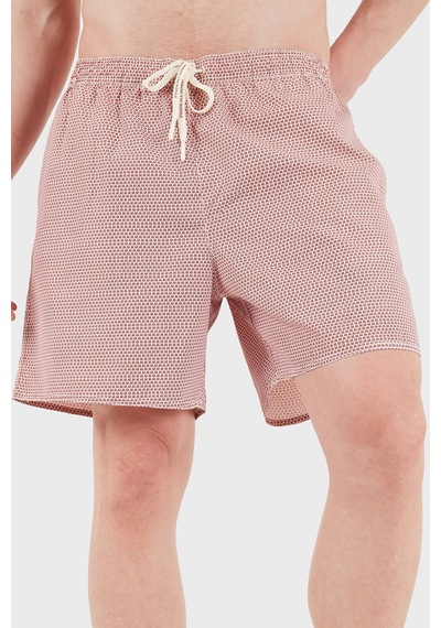 Armani Exchange Erkek Mayo Short Xm000832 Af22577 F1169 Kırmızı-beyaz