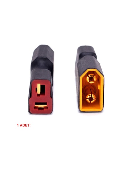 Xt60 T Adaptör Soket Erkek Lipo Pil Batarya Bağlantı Konnektörü