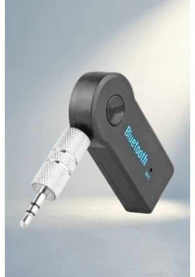 Kablosuz Bluetooth Aux Araç Kiti 3.5mm Uyumlu Siyah - 4994