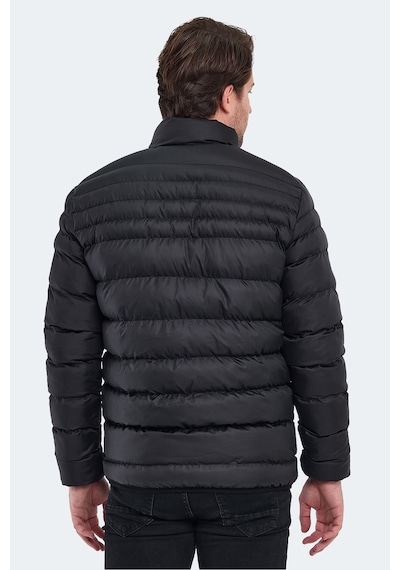 Slazenger HORIZON I Erkek Şişme Siyah Mont & Kaban