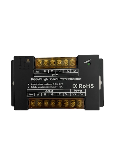 5-24 Volt 4x10a 40 Amper Rgbw Led Amplifier Repeater Tekrarlayıcı Güçlendirici