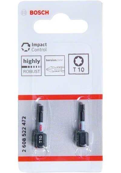 Bosch Impactc Torx Vidalama Ucu T10x25 Mm 2'li 2608522472