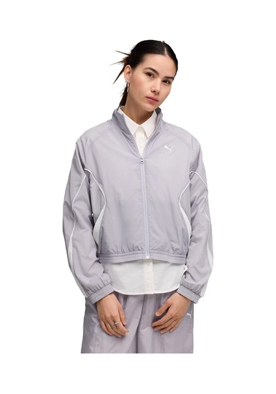 691864-82 Puma Sport Relaxed Woven Ful Kadın Ceket Gri 691864-82