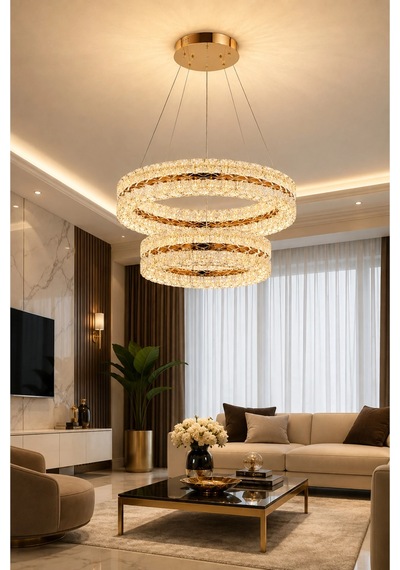 Modern Premium Led 3 Renkli Sarkıt Avize 248w Salon Mutfak Avizeleri Oturma Odası Avizesi Beyaz