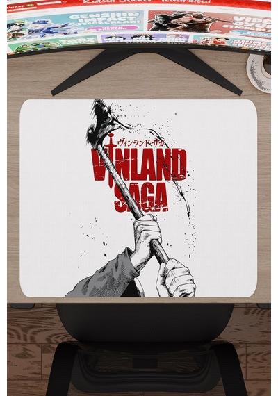 Vinland Saga Anime V4 - 48x40 Xl Gaming Kauçuk Kaymaz Taban Mouse Pad Fare Altlığı