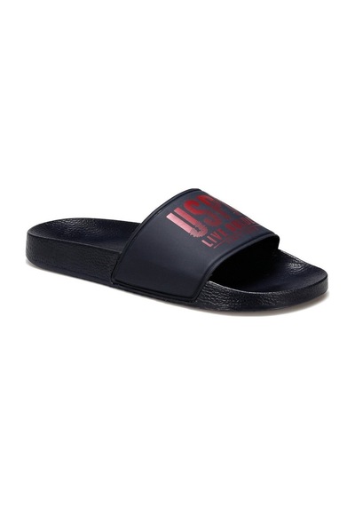 U.S. Polo Assn. U.S.POLO Gusty Erkek Deniz Plaj Havuz Terliği LIVE BOLDY Lacivert Bordo