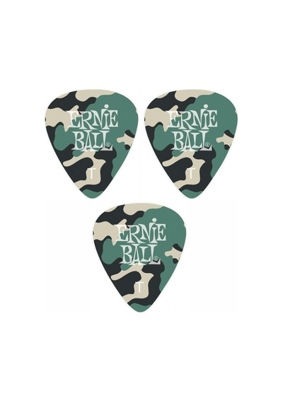 Ernie Ball P09221 Gitar Penası 3 Adet 0,46mm Thin Camouflage