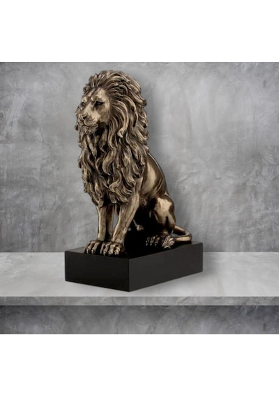 Veronese Koleksiyon Dik Muhafiz Aslan Figür 16x23cm