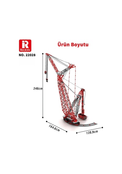 Reobrix Ring Crane 22028 Brick Yapım Seti
