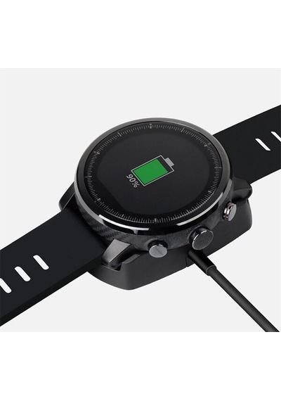 Ally Amazfit 2,2S Stratos A1609 Akıllı Saat Için Şarj Kablosu-Siyah