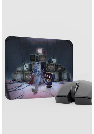 Ineffa Genshin Impact Anime Oyuncu V2 - 22x18 Gaming Mouse Pad Fare Altlığı