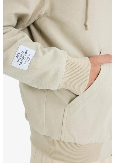 Defacto %100 Pamuk Oversize Mont C6338AX24AU Bej