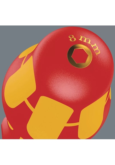 Wera 190 İ Vde Yalıtımlı Lokmabaş Tornavida, 13 X 125 Mm