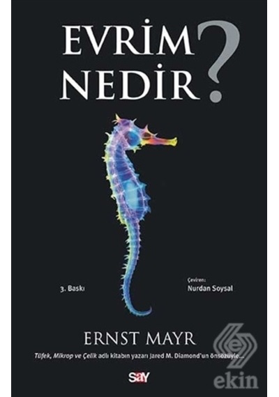 Evrim Nedir?  - Ernst Mayr  - Say Yayınları