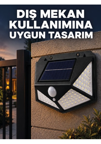 Güneş Enerjisi İle Şarj Olan Hareket Sensörlü 3 Mo Rlamba-1-76953