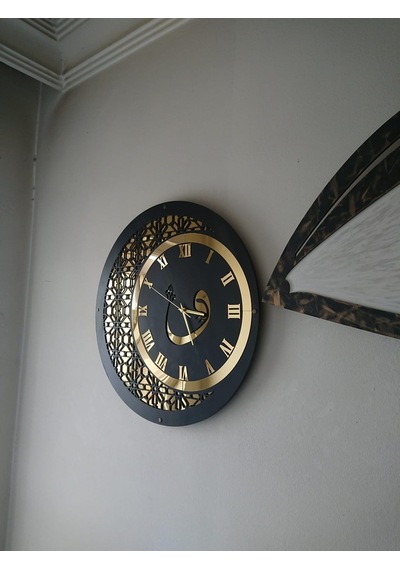 50 Cm Ahşap-Pleksi Duvar Saati (477469840) Diğer