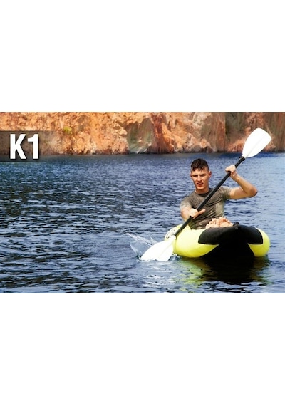 Aqua Marina K1 Advanced Kayak Inflatable Floor Kürekli