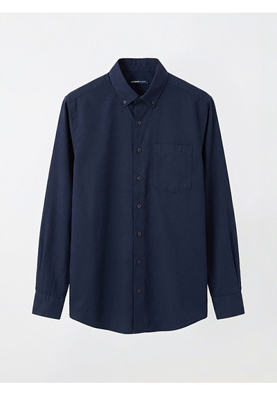 Lcwaıkıkı Classic Mavi Regular Fit Poplin Erkek Gömlek