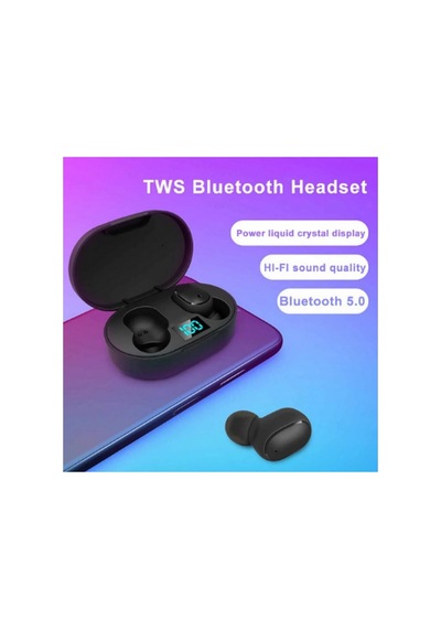 Vothoon E6s Kablosuz Kulaklık Dijital Göstergeli Bluetooth Kulaklık 5.0