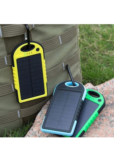 Güneş Enerjili Solar Powerbank 10000 Mah Diğer